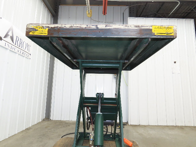 Southworth LS236 Hydraulic Scissor Lift Table 2000Lb 36" Lift 48"x36" Top 120V