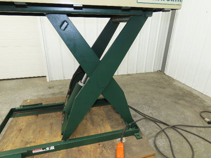 Southworth LS2-36 Hydraulic Scissor Lift Table 2000Lb 36" Lift 51"x36" Top 120V