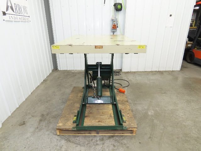 Southworth LS2-36 Hydraulic Scissor Lift Table 2000Lb 36" Lift 51"x36" Top 120V