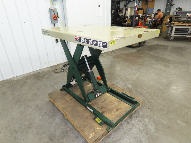 Southworth LS2-36 Hydraulic Scissor Lift Table 2000Lb 36" Lift 51"x36" Top 120V