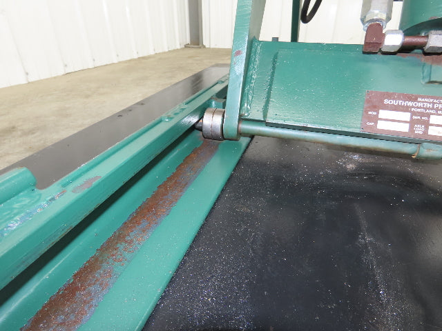 Southworth LS2-36 Hydraulic Scissor Lift Table 2000Lb 36" Lift 48"x36" Top 120V