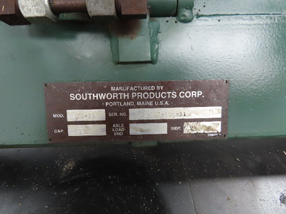 Southworth LS2-36 Hydraulic Scissor Lift Table 2000Lb 36" Lift 48"x36" Top 120V