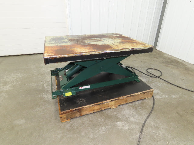 Southworth LS2-36 Hydraulic Scissor Lift Table 2000Lb 36" Lift 48"x36" Top 120V