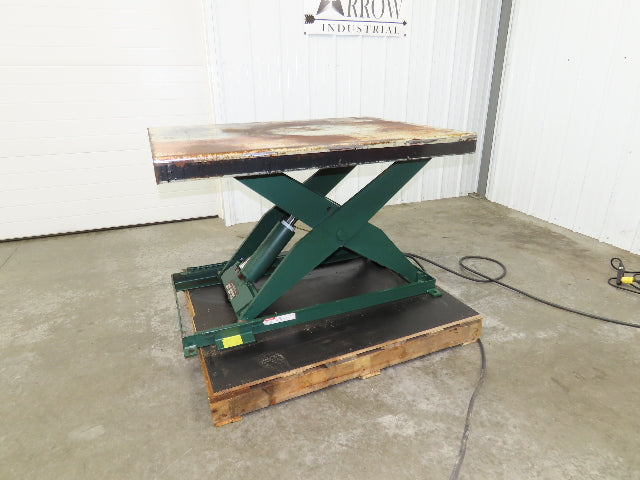 Southworth LS2-36 Hydraulic Scissor Lift Table 2000Lb 36" Lift 48"x36" Top 120V