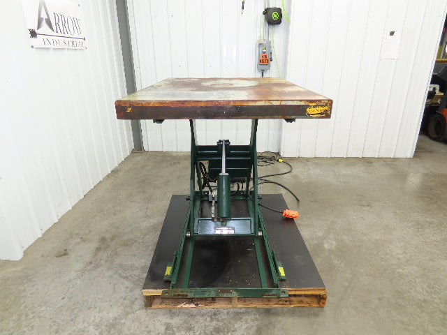 Southworth LS2-36 Hydraulic Scissor Lift Table 2000Lb 36" Lift 48"x36" Top 120V