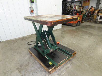 Southworth LS2-36 Hydraulic Scissor Lift Table 2000Lb 36" Lift 48"x36" Top 120V