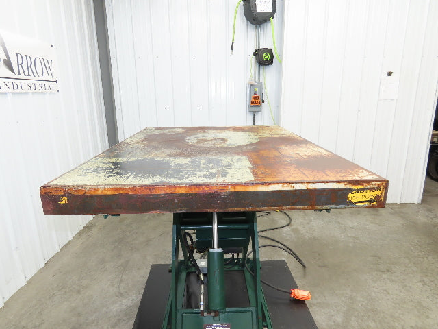 Southworth LS2-36 Hydraulic Scissor Lift Table 2000Lb 36" Lift 48"x36" Top 120V