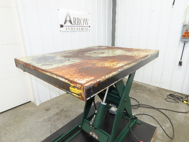 Southworth LS2-36 Hydraulic Scissor Lift Table 2000Lb 36" Lift 48"x36" Top 120V