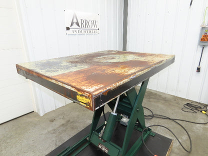 Southworth LS2-36 Hydraulic Scissor Lift Table 2000Lb 36" Lift 48"x36" Top 120V