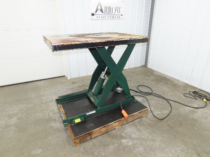 Southworth LS2-36 Hydraulic Scissor Lift Table 2000Lb 36" Lift 48"x36" Top 120V