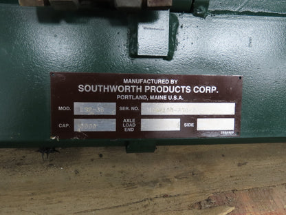Southworth LS2-36 Hydraulic Scissor Lift Table 2000Lb 36" Lift 51"x36" Top 120V
