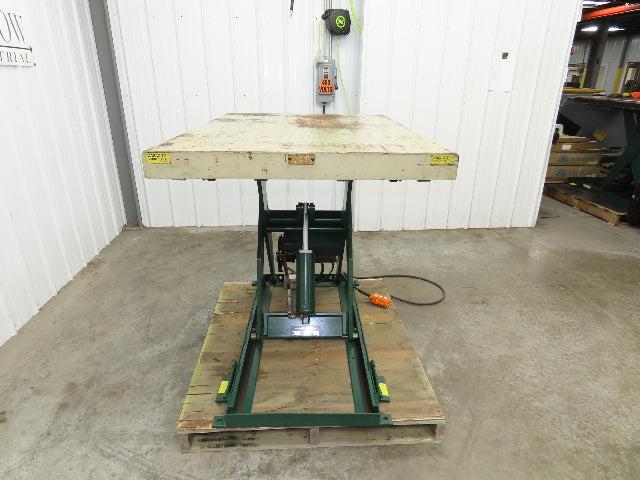 Southworth LS2-36 Hydraulic Scissor Lift Table 2000Lb 36" Lift 51"x36" Top 120V