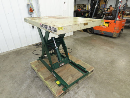 Southworth LS2-36 Hydraulic Scissor Lift Table 2000Lb 36" Lift 51"x36" Top 120V