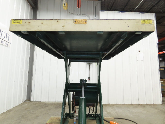 Southworth LS2-36 Hydraulic Scissor Lift Table 2000Lb 36" Lift 51"x36" Top 120V