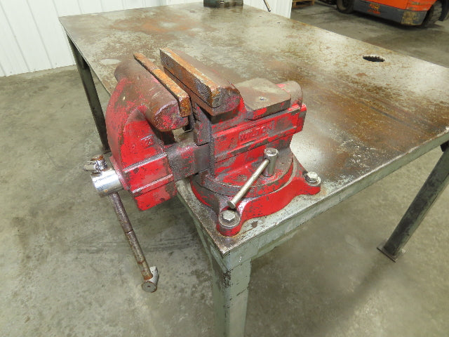 3/8" Top Steel Fabrication Welding Layout Table Work Bench 67"x43" Wilton Vises