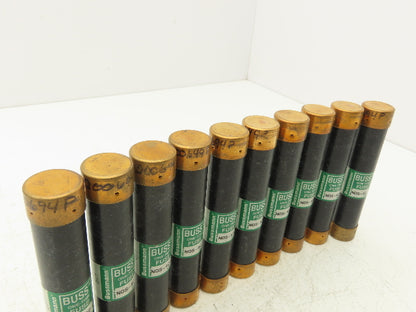Buss NOS-40 One-Time Fuse 40A 600Vac Class K5 Lot of 10