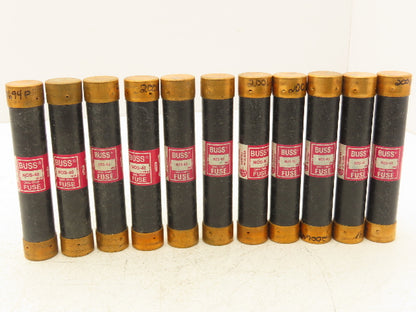 Buss NOS-40 One-Time Fuse 40A 600Vac Class K5 Lot of 11