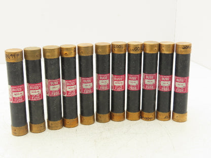 Buss NOS-40 One-Time Fuse 40A 600Vac Class K5 Lot of 11