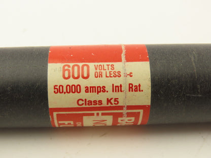 Buss NOS-50 One-Time Fuse 50A 600Vac Class K5 Lot of 9