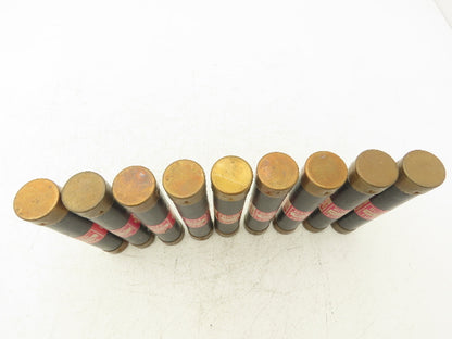 Buss NOS-50 One-Time Fuse 50A 600Vac Class K5 Lot of 9