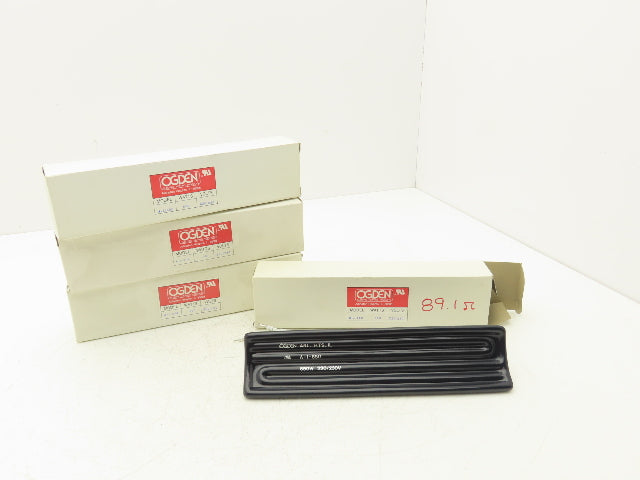 Ogden A-1-650 Ceramic Infrared Radiant Heater 650W 220/230V Lot of 4