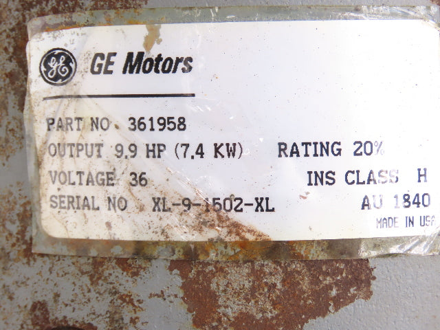Yale 361958 Forklift Hydraulic Pump & Motor 36/48VDC Off ERC100HDN36SE092SR