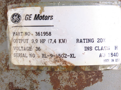 Yale 361958 Forklift Hydraulic Pump & Motor 36/48VDC Off ERC100HDN36SE092SR