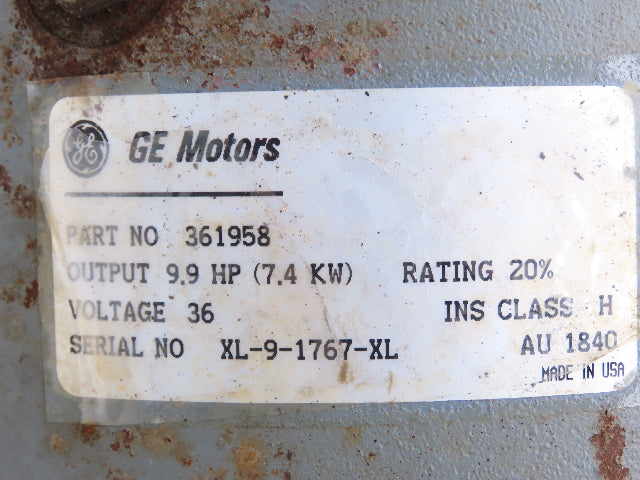 Yale 361958 Forklift Hydraulic Pump & Motor 36/48VDC Off ERC100HDN36SE092SR