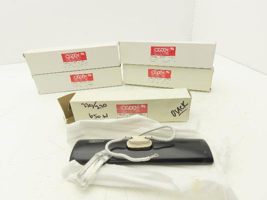 Ogden A-1-650 Ceramic Infrared Radiant Heater 650W 220/230V Lot of 5