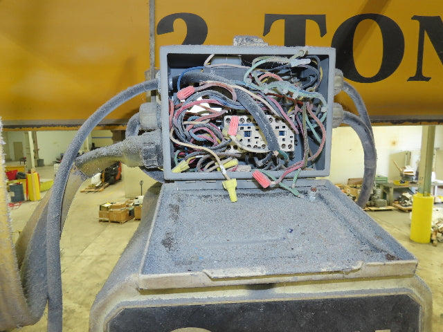 Brehob 2 Ton Free Standing Bridge Crane 10' Span 38' 4" Runway 11' 6"HUB