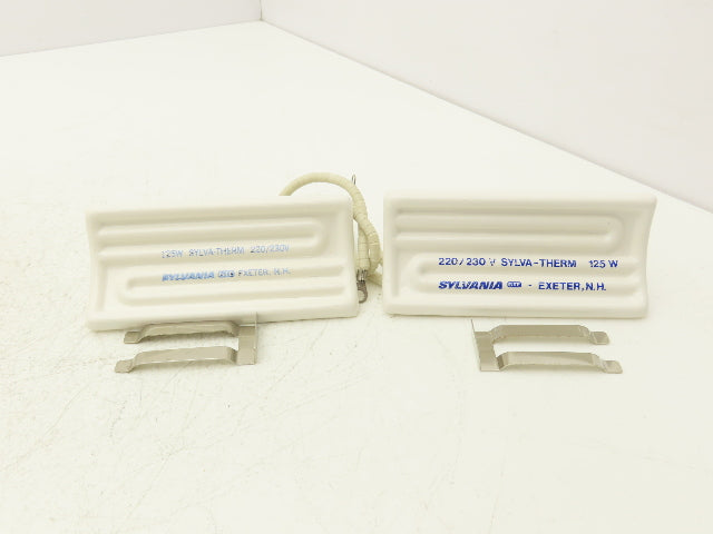 Sylvania 030104 Ceramic Infrared Radiant Heater 125W 220/230V Lot of 11