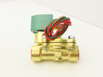 Asco 8210G003 Red-Hat II Solenoid Valve 3/4" NPT 120V