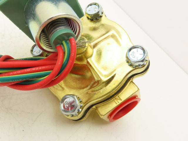 Asco 8210G003 Red-Hat II Solenoid Valve 3/4" NPT 120V