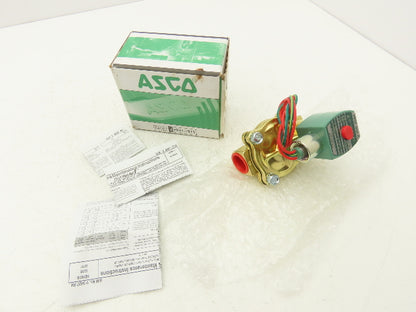 Asco 8210G003 Red-Hat II Solenoid Valve 3/4" NPT 120V