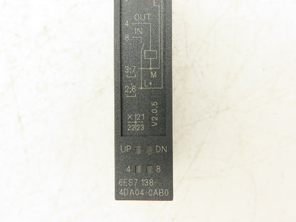 Siemens 6ES7 138-4DA04-0AB0 SIMATIC DP ET200S Counter Module 24V