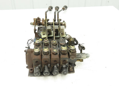 Yale Hydraulic 3-Spool 3 Lever Forklift Mast Control Valve Assembly Off ERC120HD