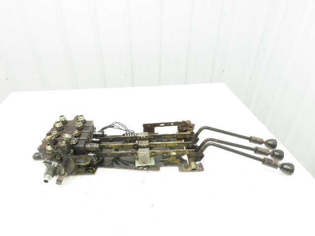 Yale Hydraulic 3-Spool 3 Lever Forklift Mast Control Valve Assembly Off ERC120HD