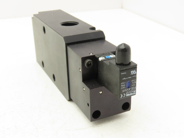 Parker B7W3BB553A Pneumatic Solenoid Inline Valve 3 Way 2 Position 1/2" NPT