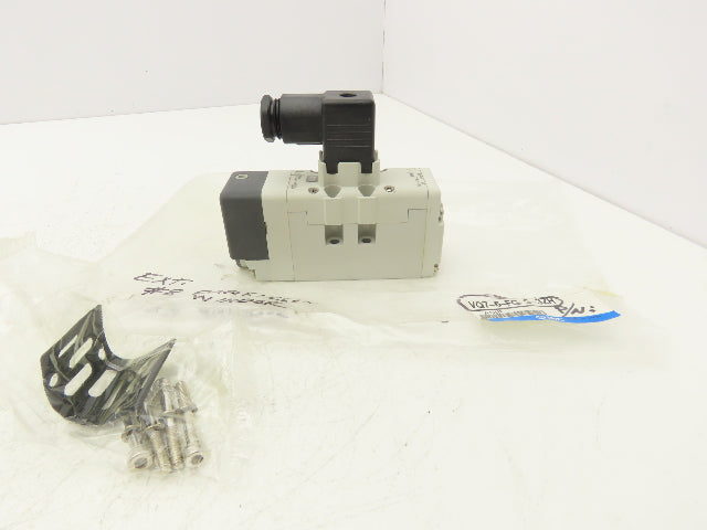 SMC VQ7-6-FG-S-3ZR Pneumatic Air Solenoid Valve Size 1 ISO 4/5 Port 0.15-1.0MPa