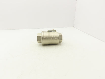 Legris 4203 40 Air-Actuated Axial Valve 1-1/2" NPT End Connections NC 10 Bar