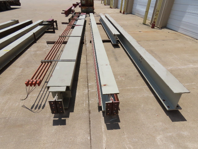 Brehob 3.5 Ton Free Standing Bridge Crane 16' Span 26' 5" Runway 19' 2" HUB