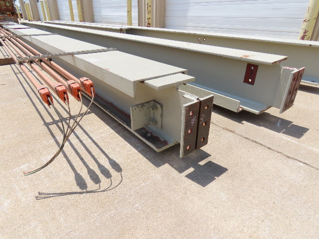 Brehob 3.5 Ton Free Standing Bridge Crane 16' Span 26' 5" Runway 19' 2" HUB