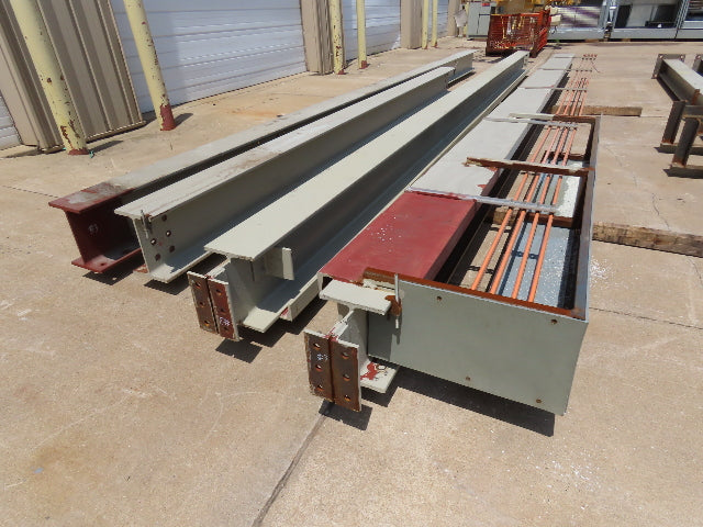 Brehob 3.5 Ton Free Standing Bridge Crane 16' Span 26' 5" Runway 19' 2" HUB
