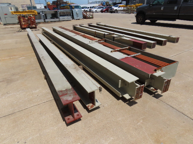 Brehob 3.5 Ton Free Standing Bridge Crane 16' Span 26' 5" Runway 19' 2" HUB