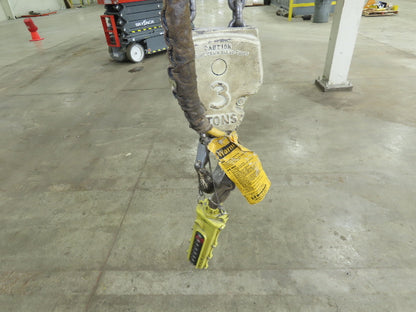 Brehob 3 Ton Free Standing Bridge Crane 18' Span 21' Runway 14' 5" HUB