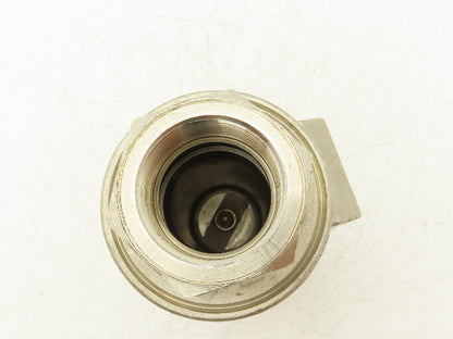 Legris 4203 40 Air-Actuated Axial Valve 1-1/2" NPT End Connections NC 10 Bar