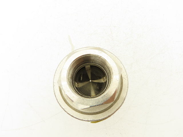 Legris 4203 40 Air-Actuated Axial Valve 1-1/2" NPT End Connections NPT 10 Bar