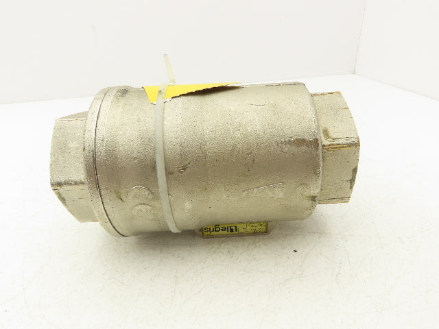 Legris 4202 50 48 20 Air-Actuated Axial Valve 2" FNPT (G2) 145 PSI  NC