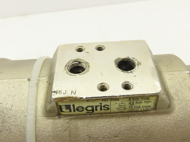 Legris 4202 50 48 20 Air-Actuated Axial Valve 2" FNPT (G2) 145 PSI  NC