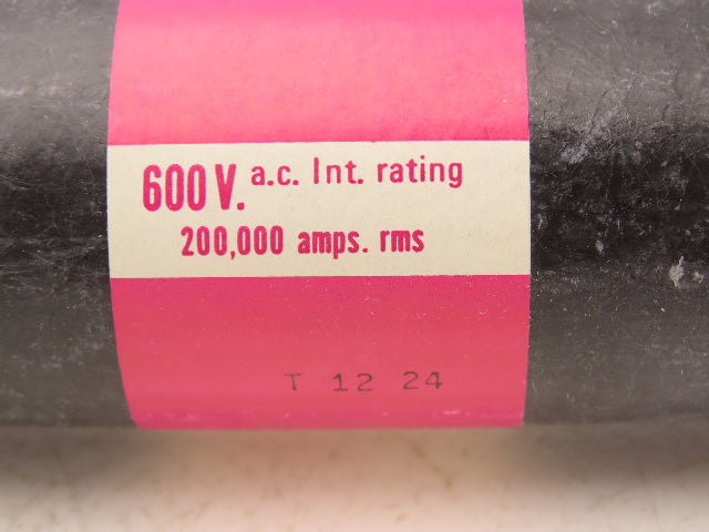 Buss FRS-R-200 FUSETRON Time Delay Fuse Dual Element 200A 600VAC Lot Of 5